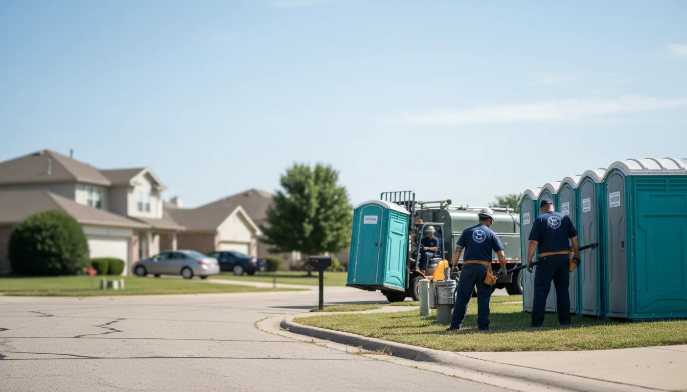 Porta Potty Rental in Blue Mound, IL near me